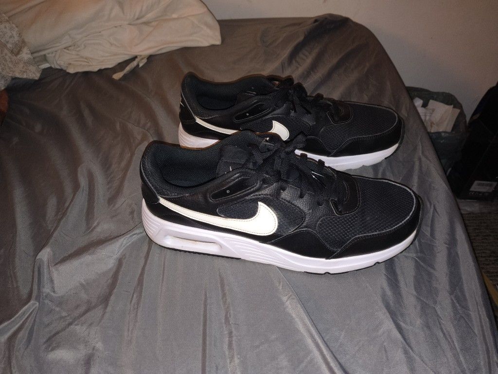 Nike Air Max SC Shoes Black White CW4555-002 Men's Size 13