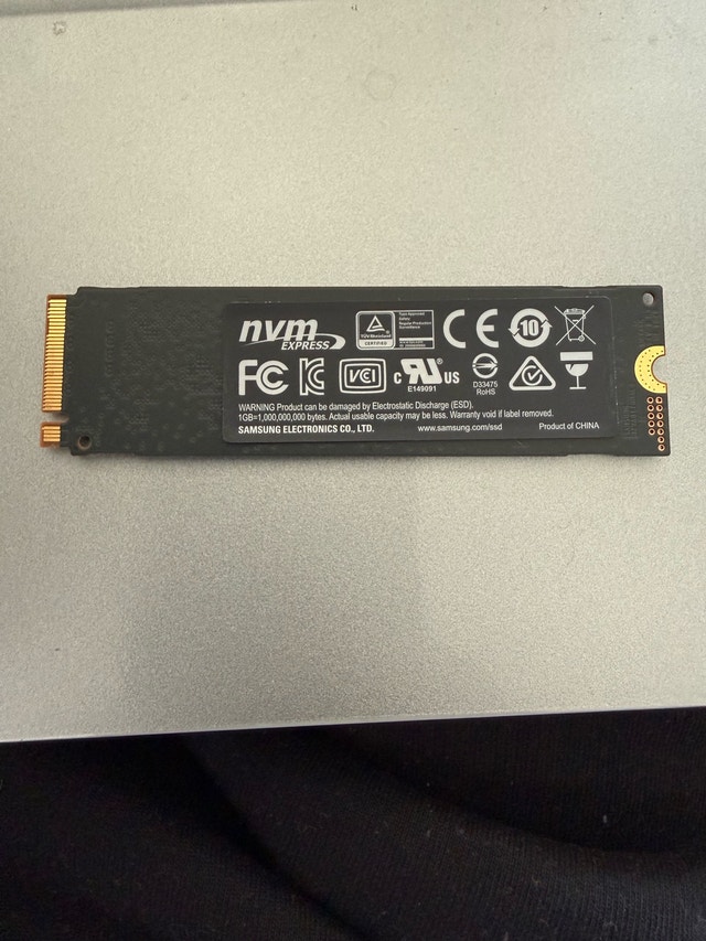Samsung 970 EVO 500GB NVMe SSD - photo 2