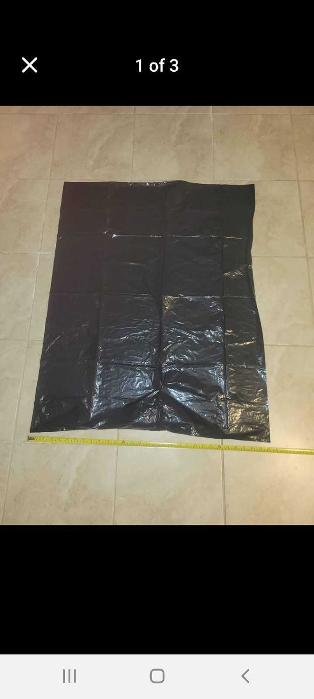 Large Garbage Bags - $0.10 each