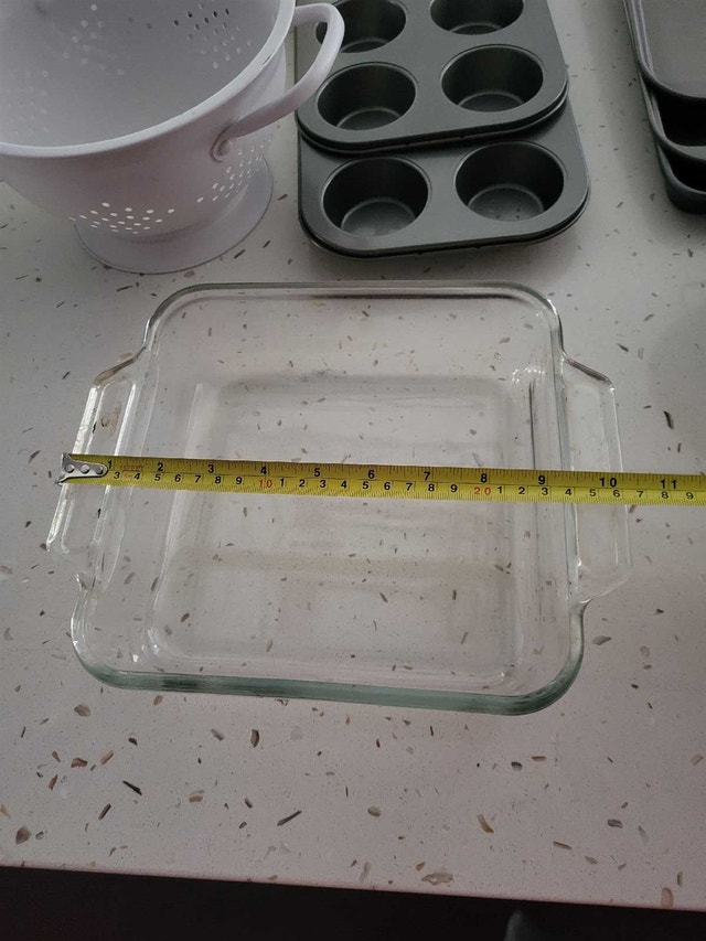 8x8 Inch Glass Baking Dish - photo 2