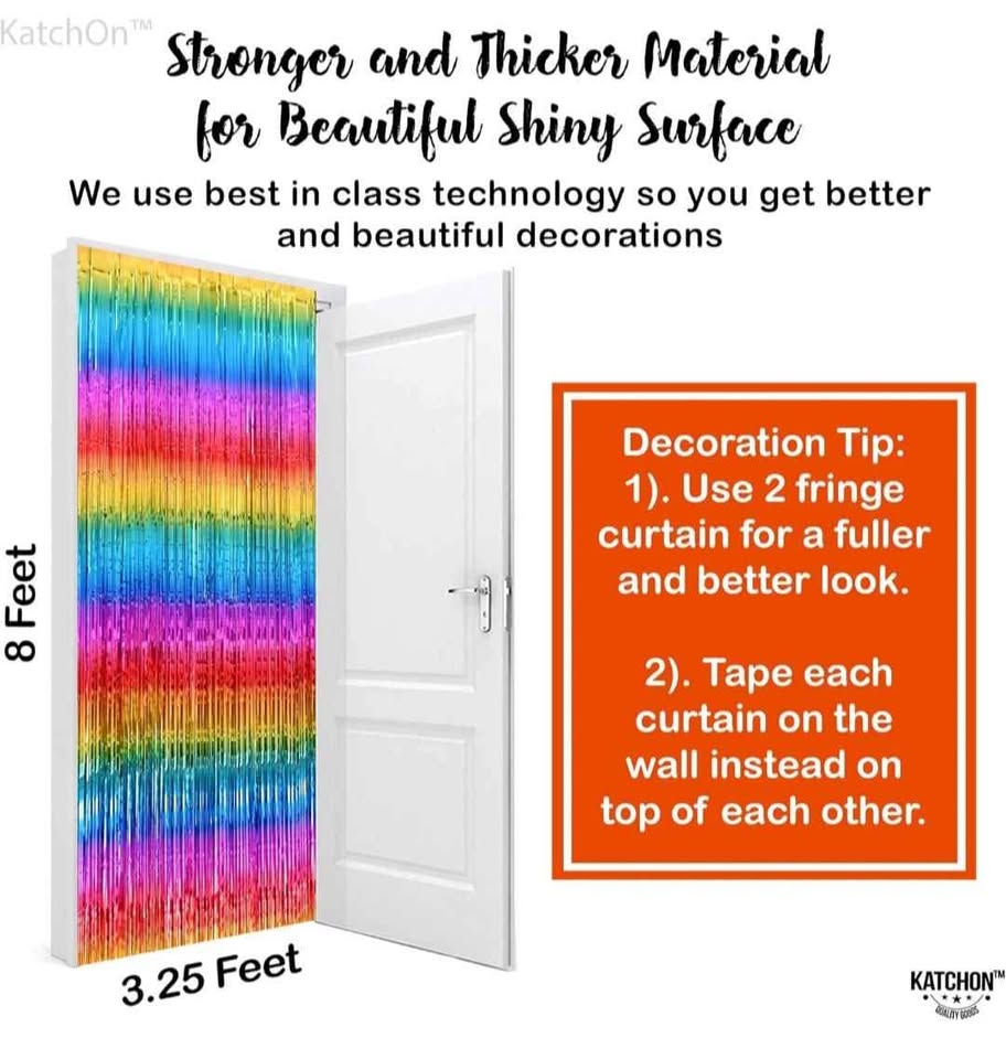 Metallic Gradient Fringe 2pcs Per Pack - photo 3