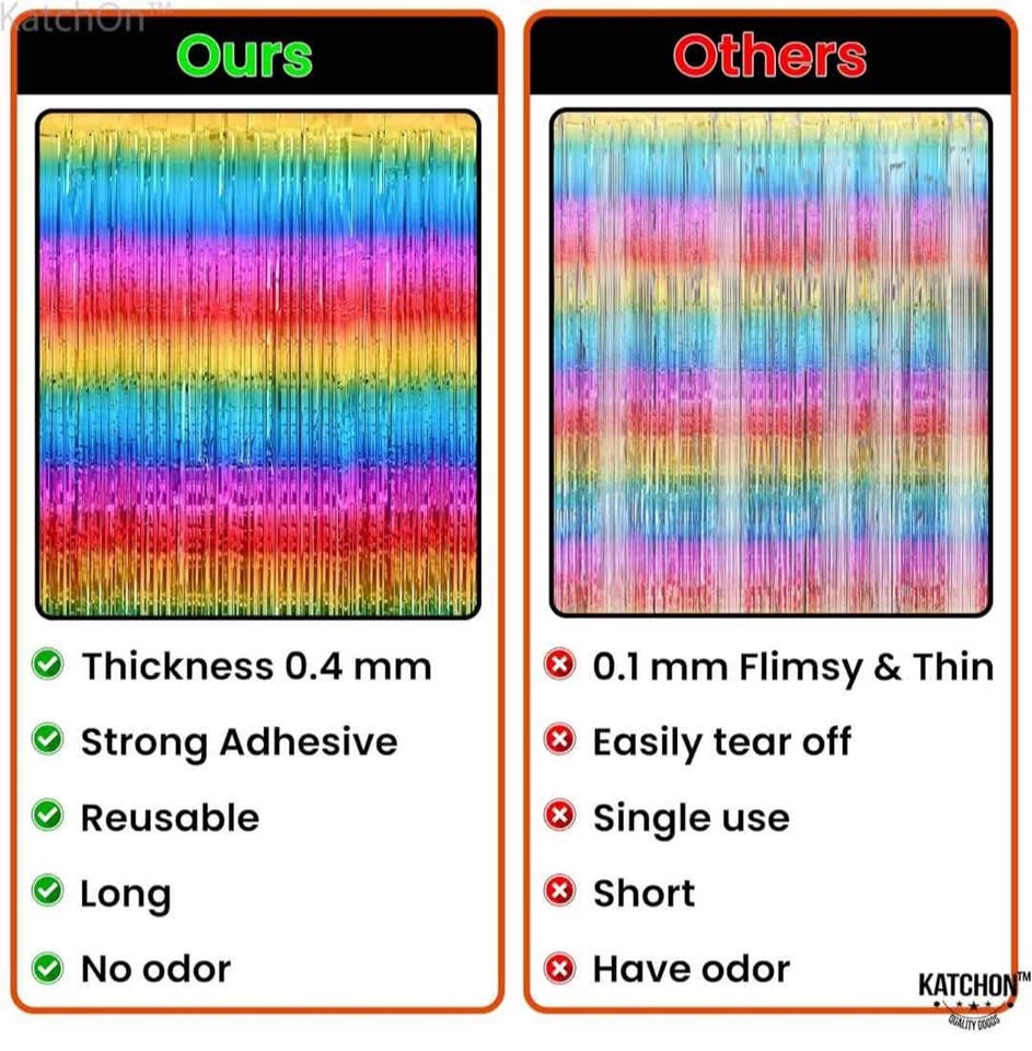 Metallic Gradient Fringe 2pcs Per Pack - photo 5