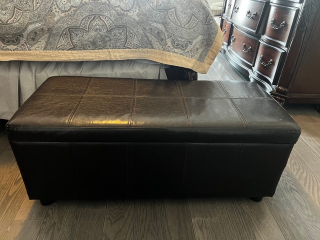 Storage Ottoman Bench - Moving Sale Must Go