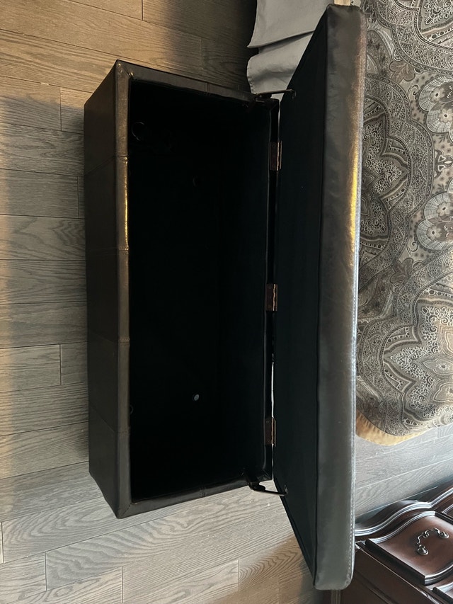 Storage Ottoman Bench - Moving Sale Must Go - photo 2