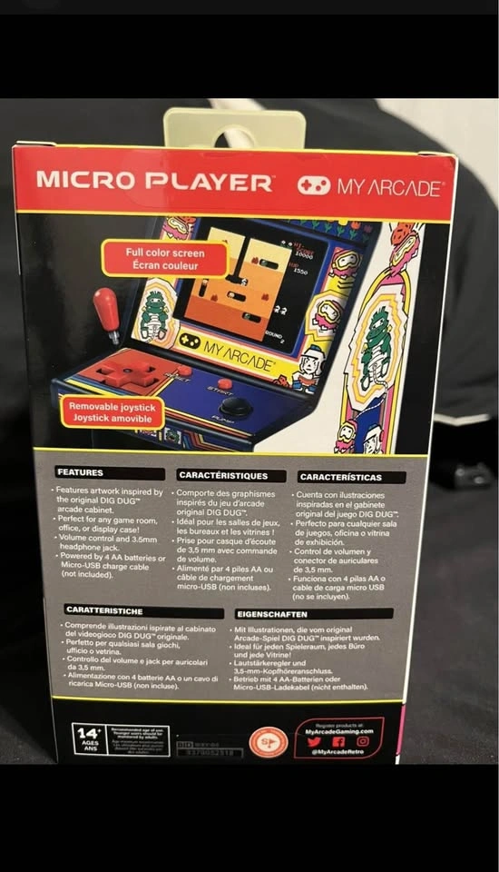My Arcade Dig Dug Retro Micro Player - photo 2