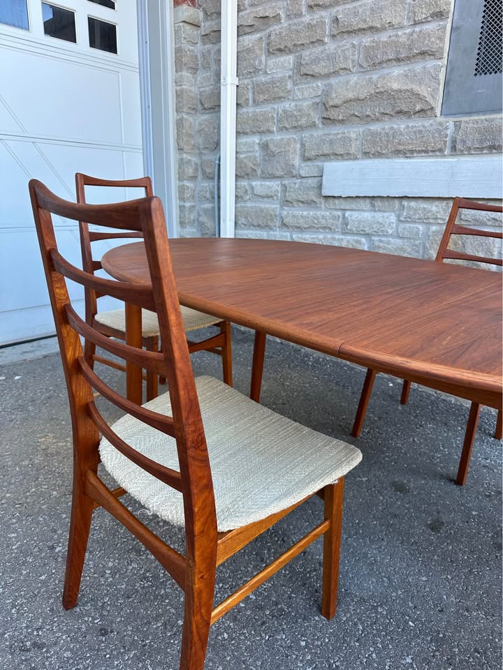 Dyrlund Teak Dining Set - photo 3