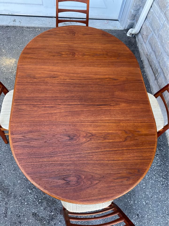 Dyrlund Teak Dining Set - photo 4