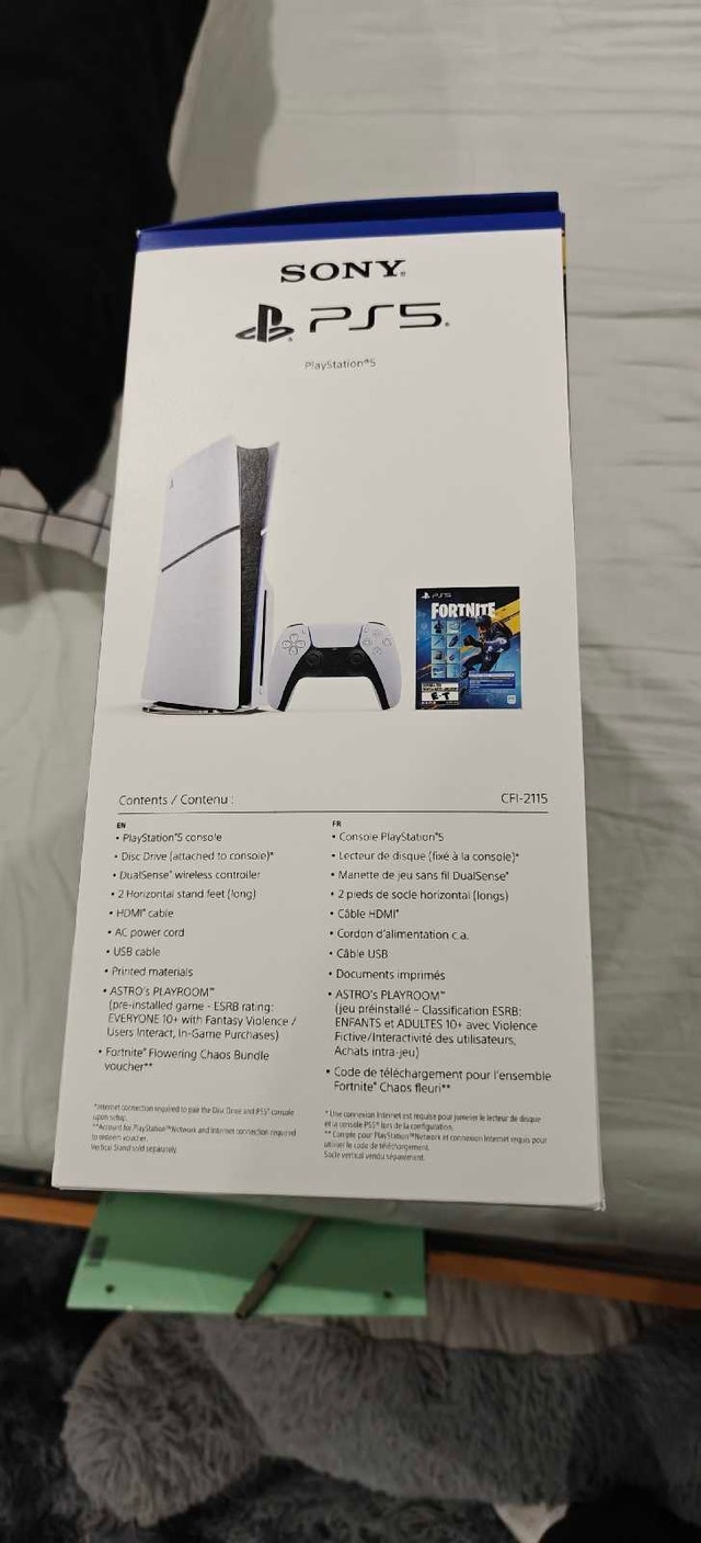 PS5 Box ONLY. Perfect condition. - photo 2