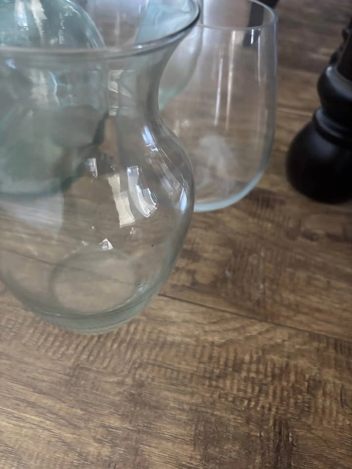 Assorted Clear Glass Vases - photo 3