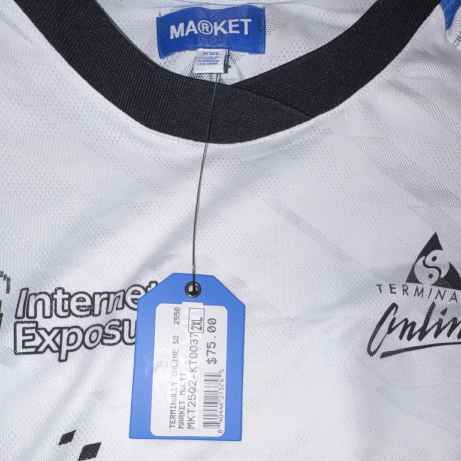 MARKET Terminally Online SO Mental Warfare 96 XL Jersey T-Shirt - photo 2