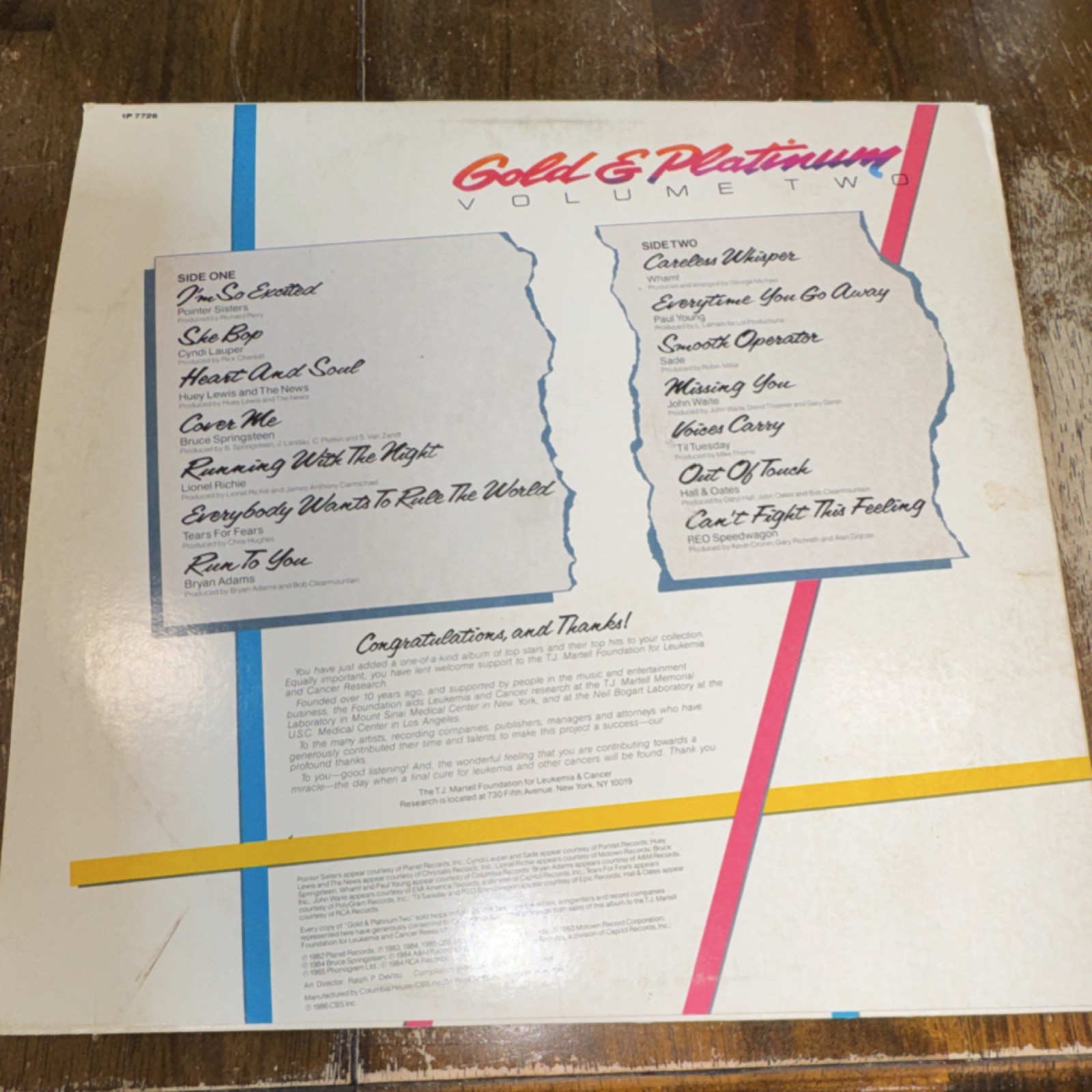Gold & Platinum Volume Two LP Columbia House 1980s Vinyl - photo 2