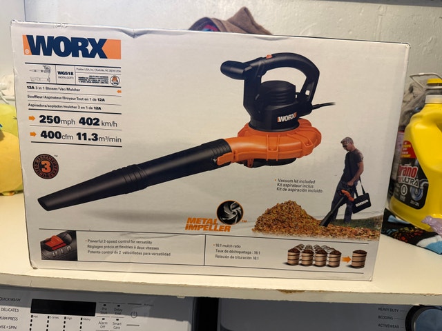 Worx Blower Vac Mulcher