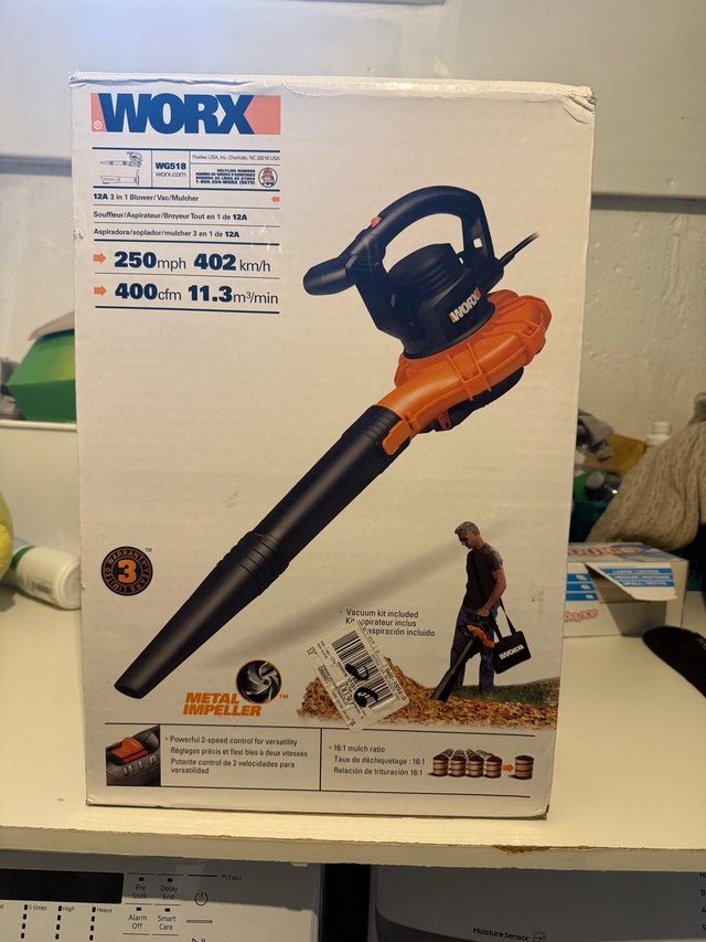 Worx Blower Vac Mulcher - photo 2