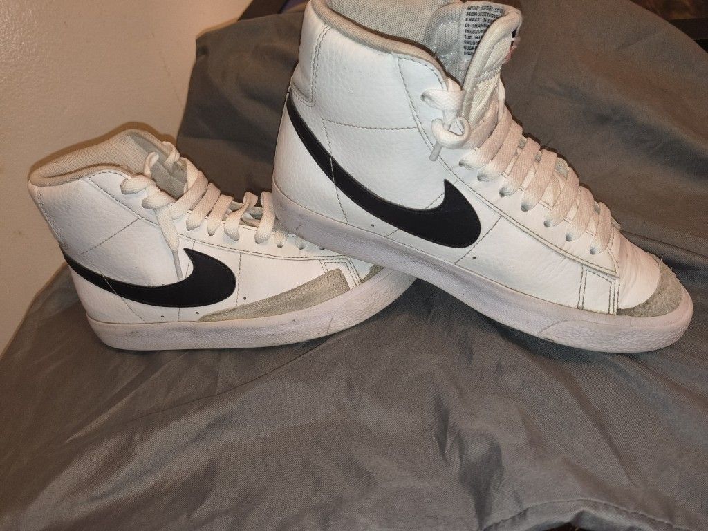 Nike Blazer Vintage White Black - Size 5.5 Y - photo 3