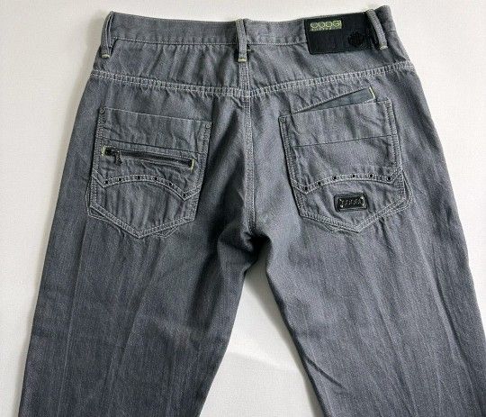 Vintage Mens COOGI Australia Straight Leg Jean Retro Y2K W36 L34 - photo 4