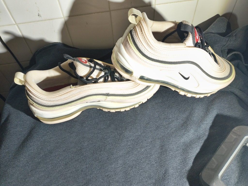 WMNS NIKE AIR MAX 97 LIGHT SOFT PINK-BLACK SIZE 8.5 - photo 4