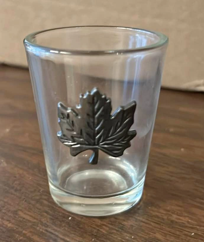 Maple Leaf Shot Glass