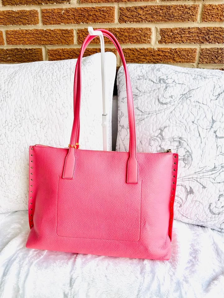 Kate Spade Pink Studded Tote - photo 3