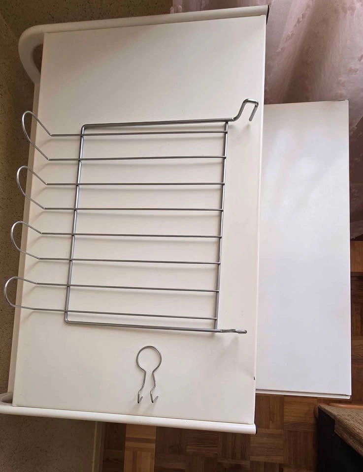 Ikea White Metal Computer Desk - photo 5