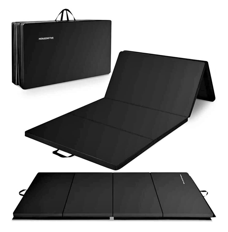 GoGym Mat 120"×48"x2" Extra Thick High Density Anti-Tear