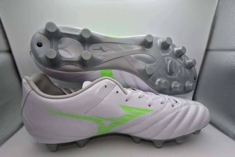 Mizuno Monarcida Neo III Select Soccer Cleats FG Size 10 White/G - photo 3