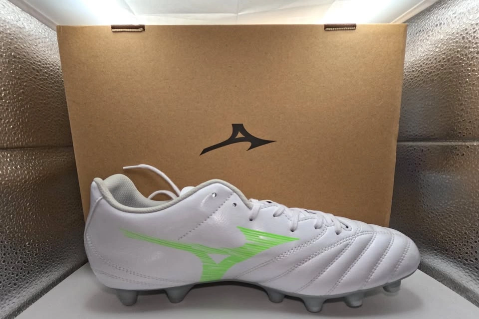 Mizuno Monarcida Neo III Select Soccer Cleats FG Size 10 White/G - photo 5