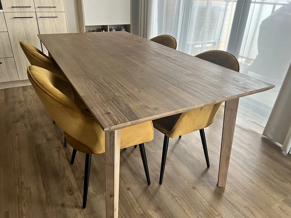 Kabbann Acacia Wood Dining Table - 180 cm
