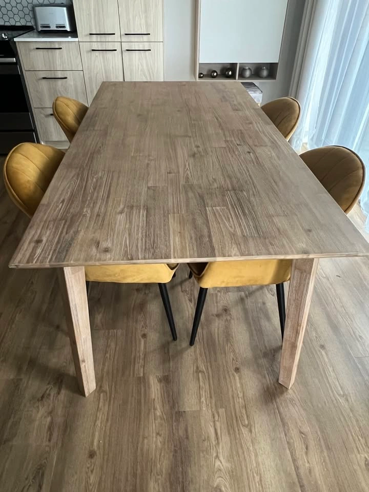 Kabbann Acacia Wood Dining Table - 180 cm - photo 2