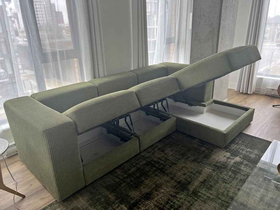 Green Sectional Sofa