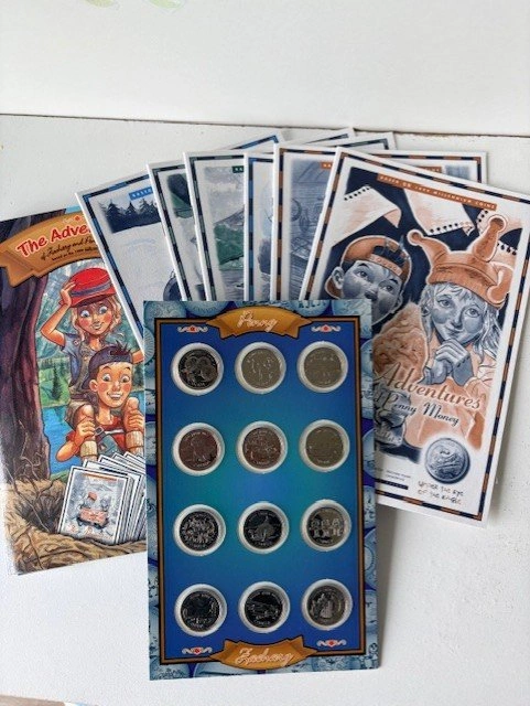 🌱The Adventures 1999 25 Cents Set - photo 2