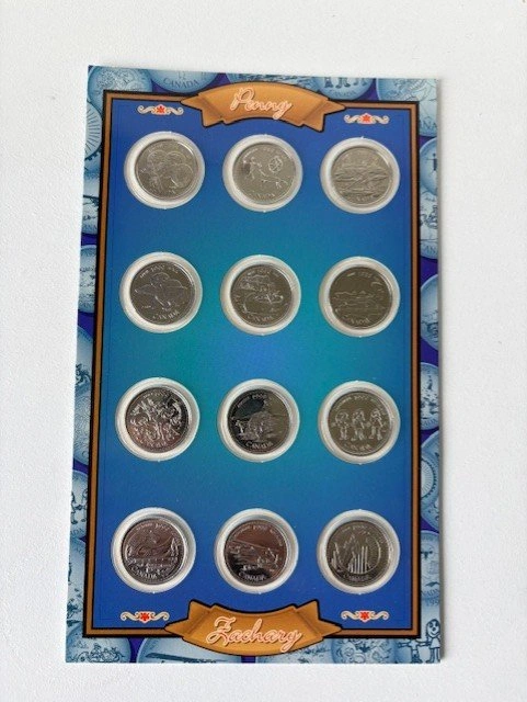🌱The Adventures 1999 25 Cents Set - photo 3