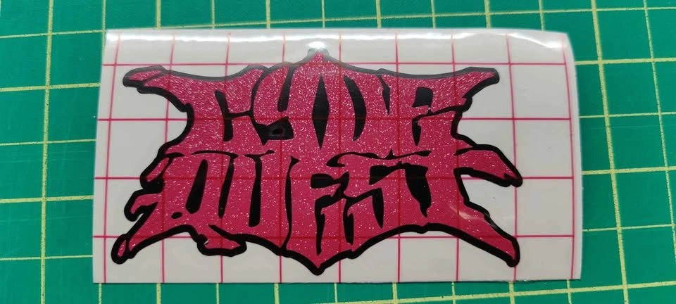 Custom stacked vinyl decals - photo 2
