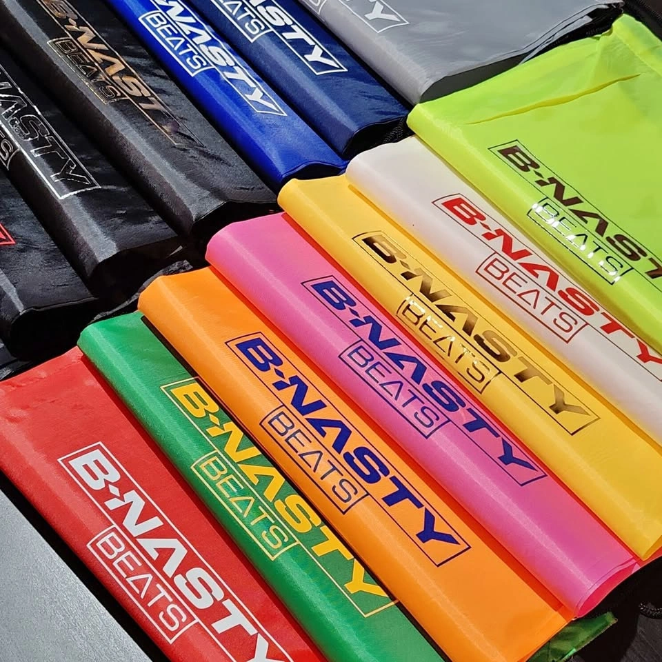 Custom HTV Drawstring Bags