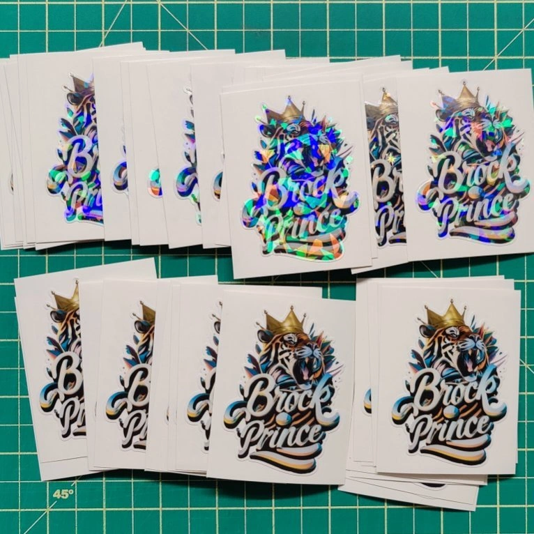 Custom Holographic Stickers with EZ Peel - photo 4