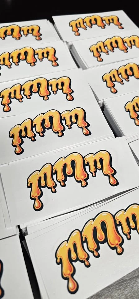 Custom laminated stickers with EZ peel - photo 2
