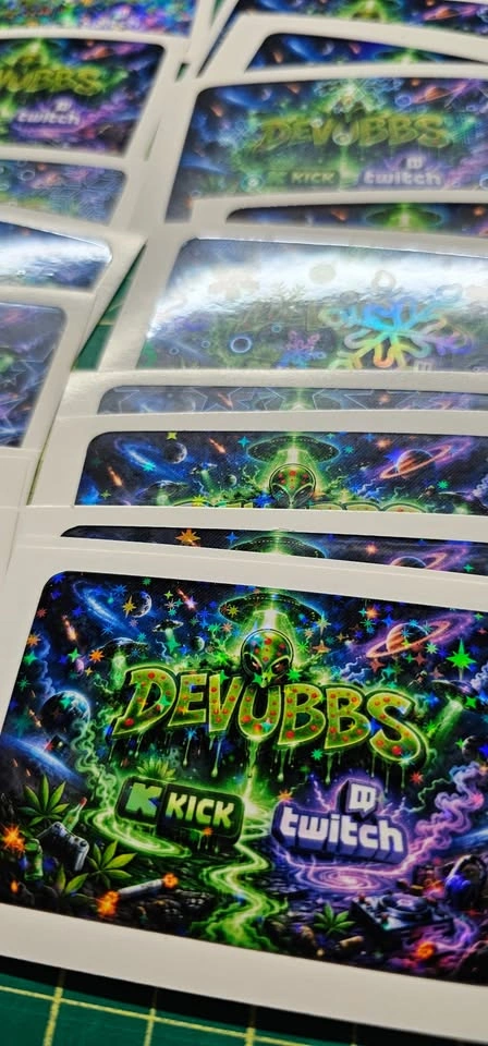 Custom laminated stickers with EZ peel - photo 4