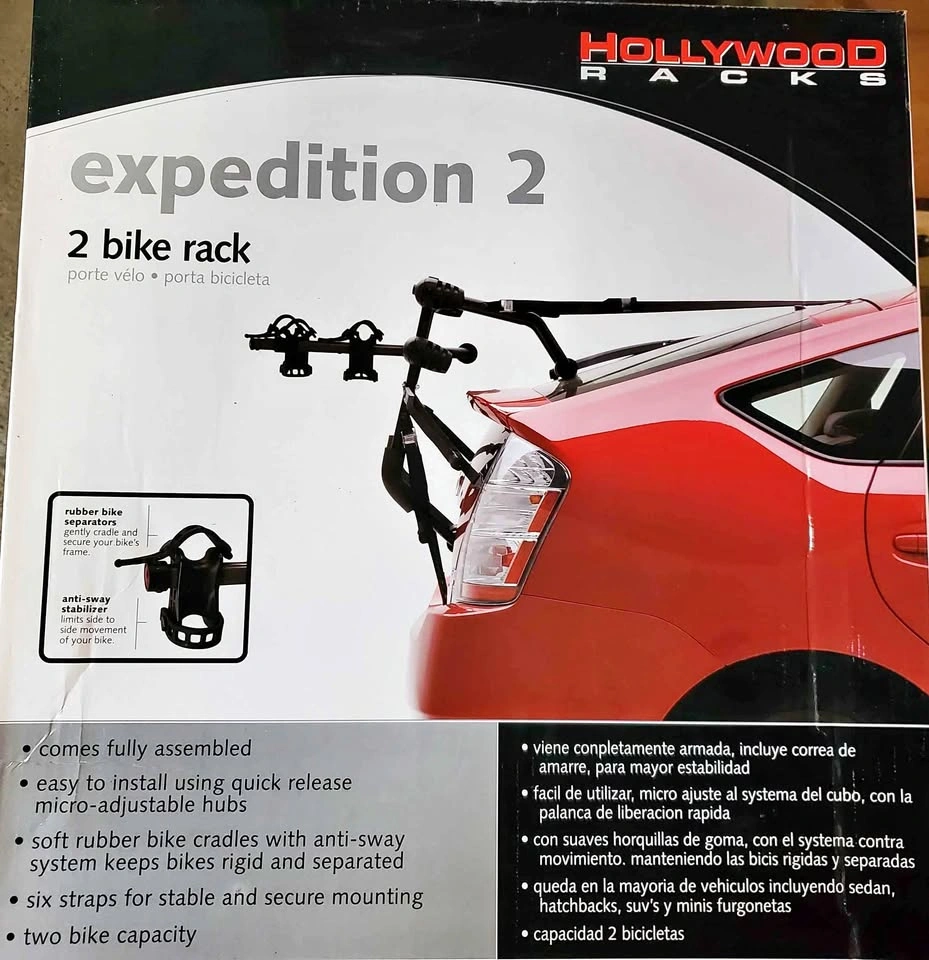 2 Bike Rack for Hatchback Cars/SUV