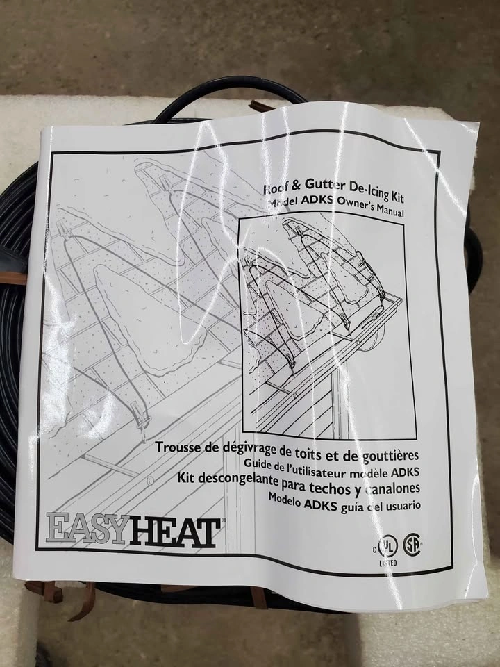 EasyHeat Roof De-Icing Cable 240ft - photo 4