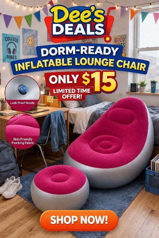 Inflatable Lounge Chair $15 - photo 4