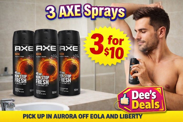 Axe Body Deodorant 3 For $10 - photo 3