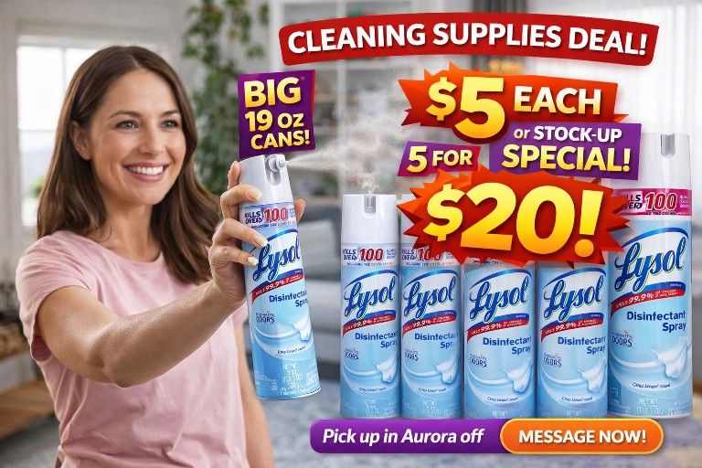 Lysol Sprays $5 Each - photo 2