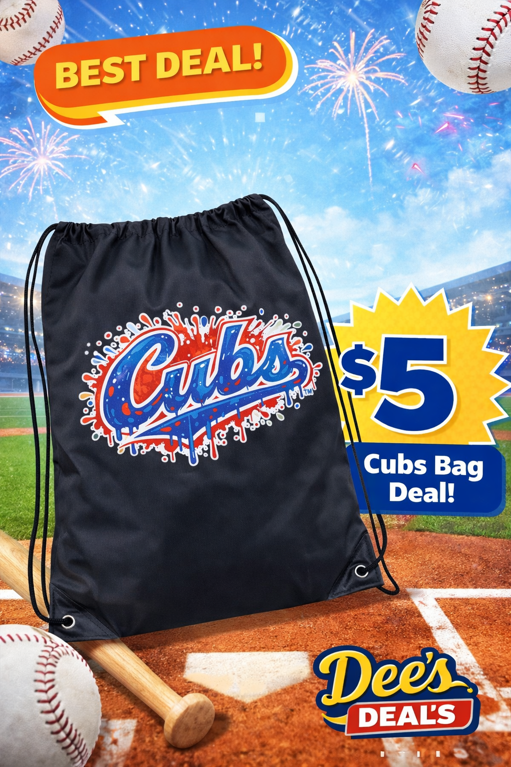 Bears, Cubs, World Cup Bags - $5 Each (Brand New) - photo 2