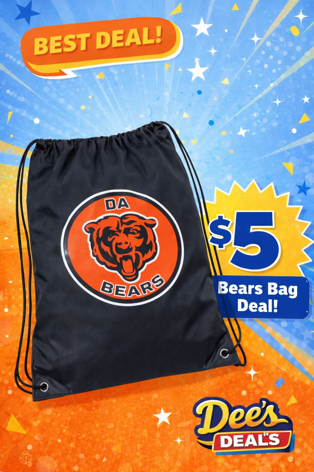 Bears, Cubs, World Cup Bags - $5 Each (Brand New) - photo 3