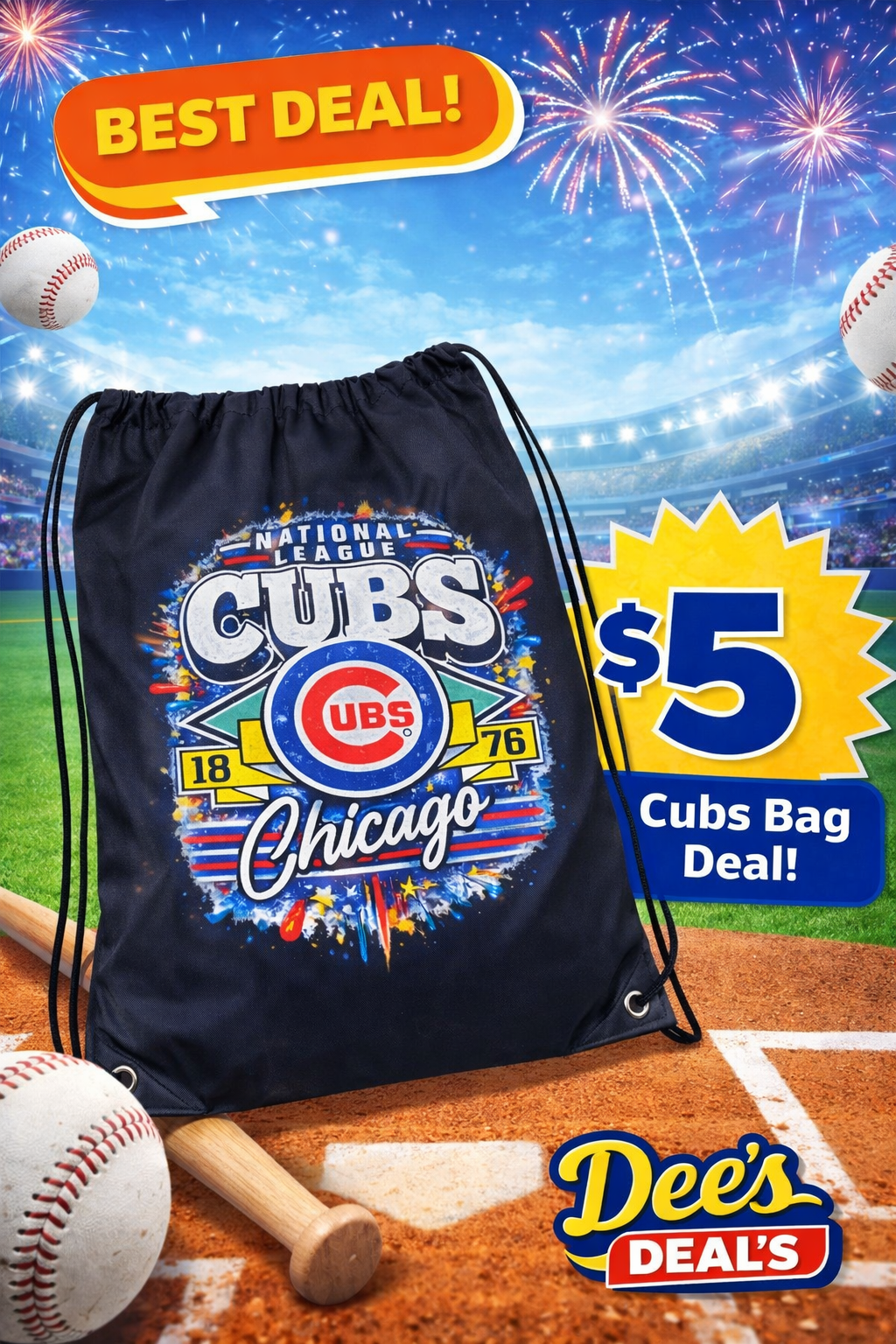 Bears, Cubs, World Cup Bags - $5 Each (Brand New) - photo 5