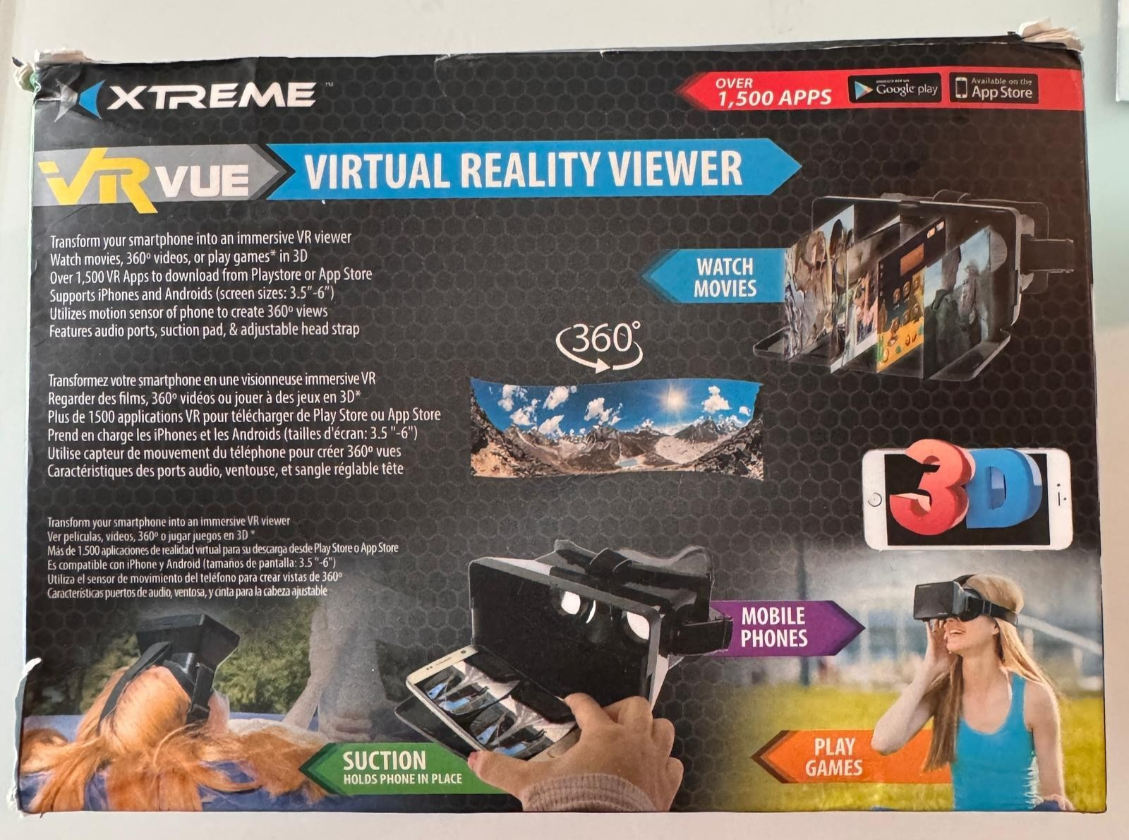 Xtreme VR VUE 3D Virtual Reality Viewer New in Box - photo 5