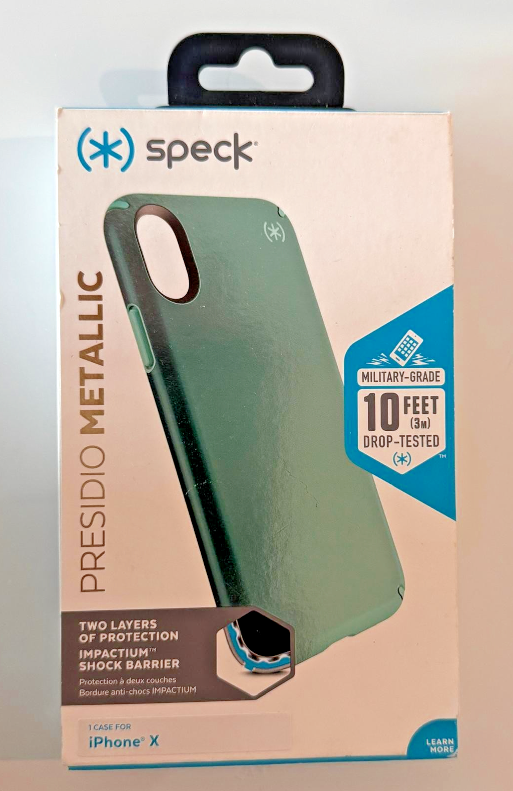 Speck Presidio Metallic iPhone X Case New in Box