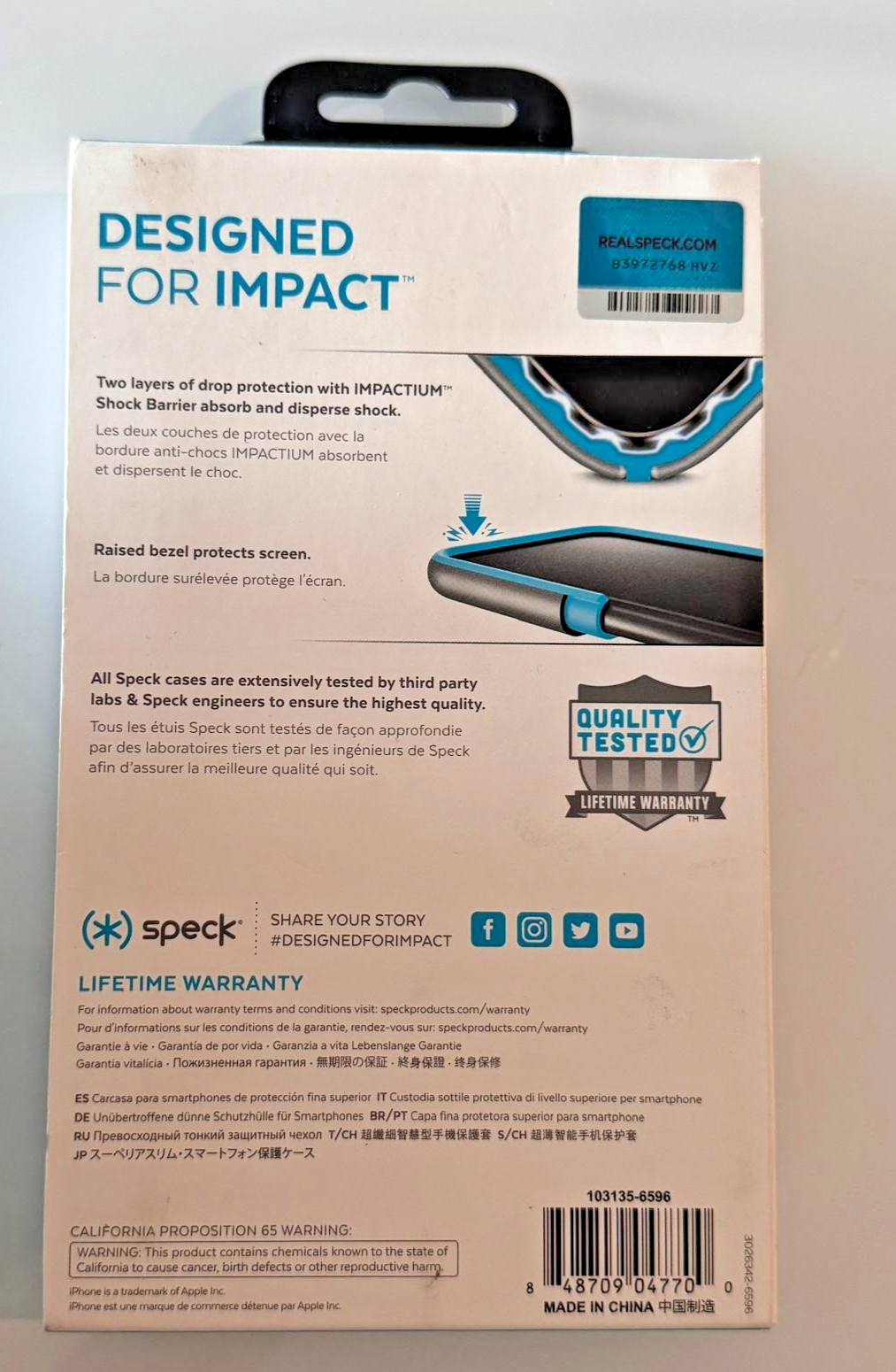 Speck Presidio Metallic iPhone X Case New in Box - photo 2