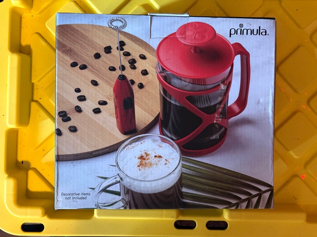 French Press and Milk Frother - New - photo 2