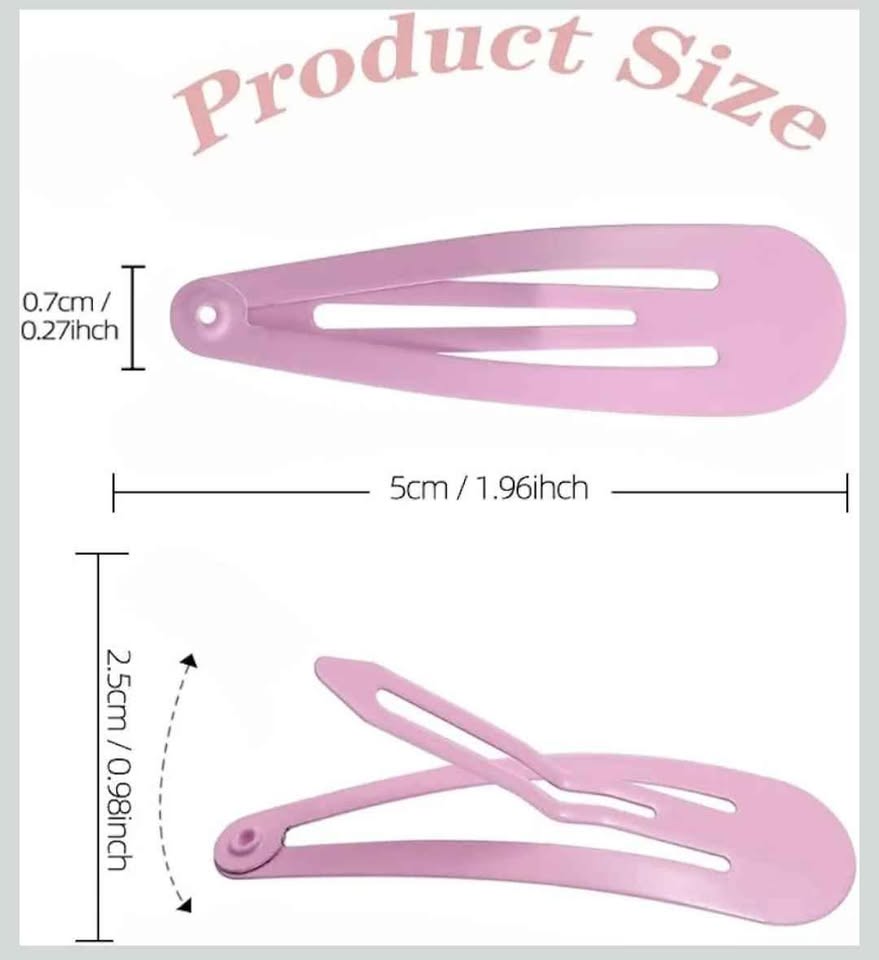 40 pcs Hair Clips No Slip - photo 2