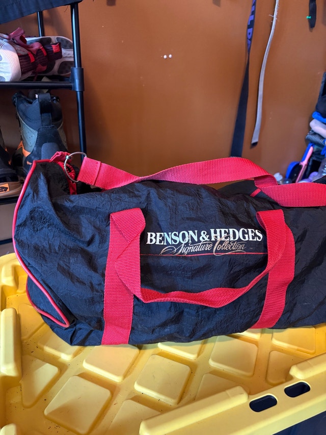 Vintage Benson and Hedges Gym Bag